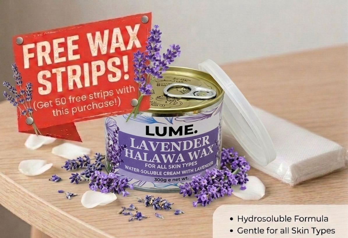 Lavender Halawa Hair Removal Wax (300g)